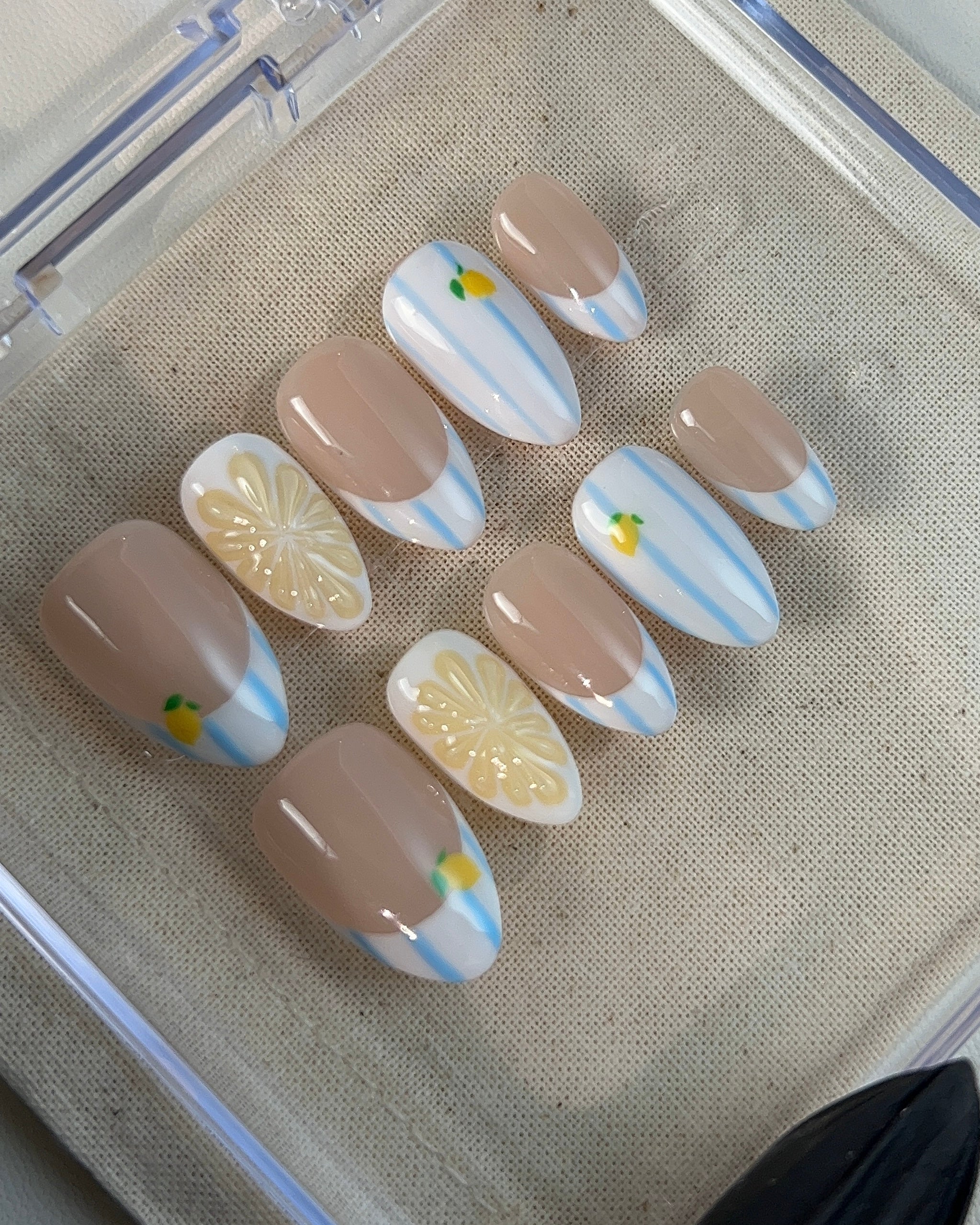 Squeeze the Day-3D press-on Nais