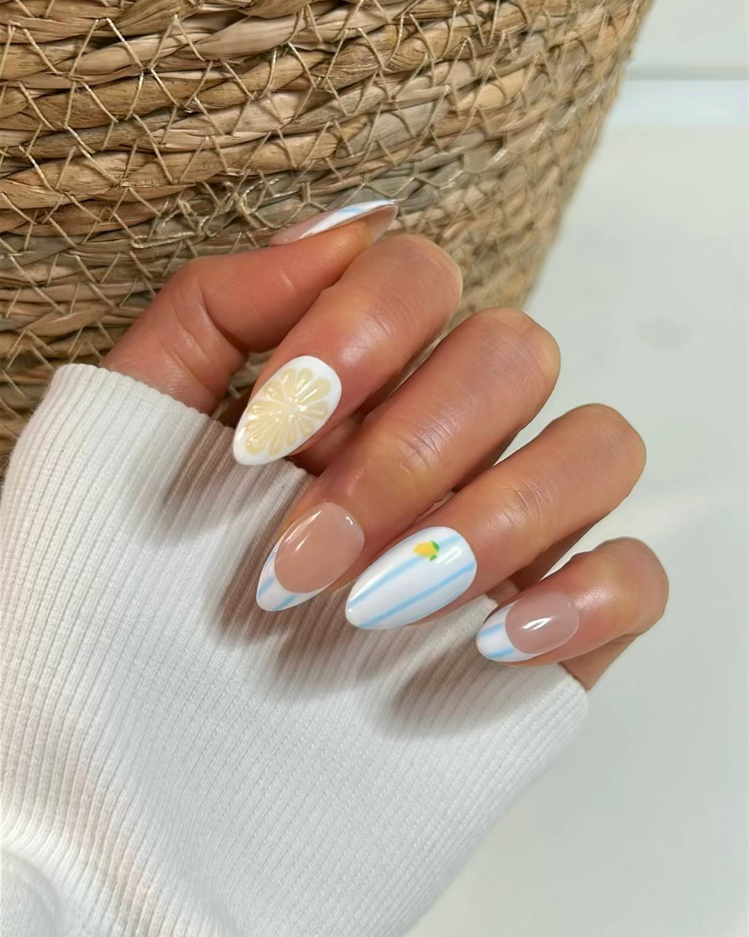 Squeeze the Day-3D press-on Nais