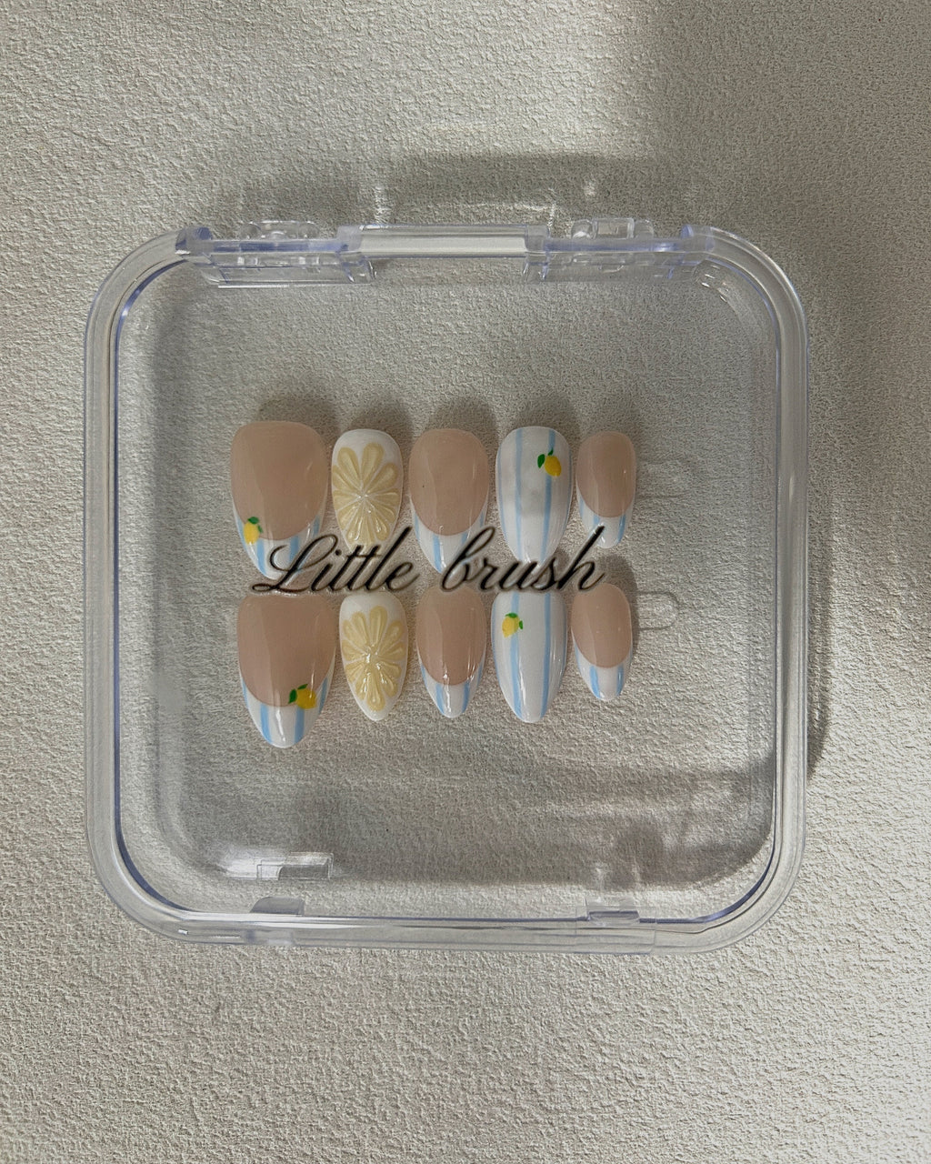Squeeze the Day-3D press-on Nais