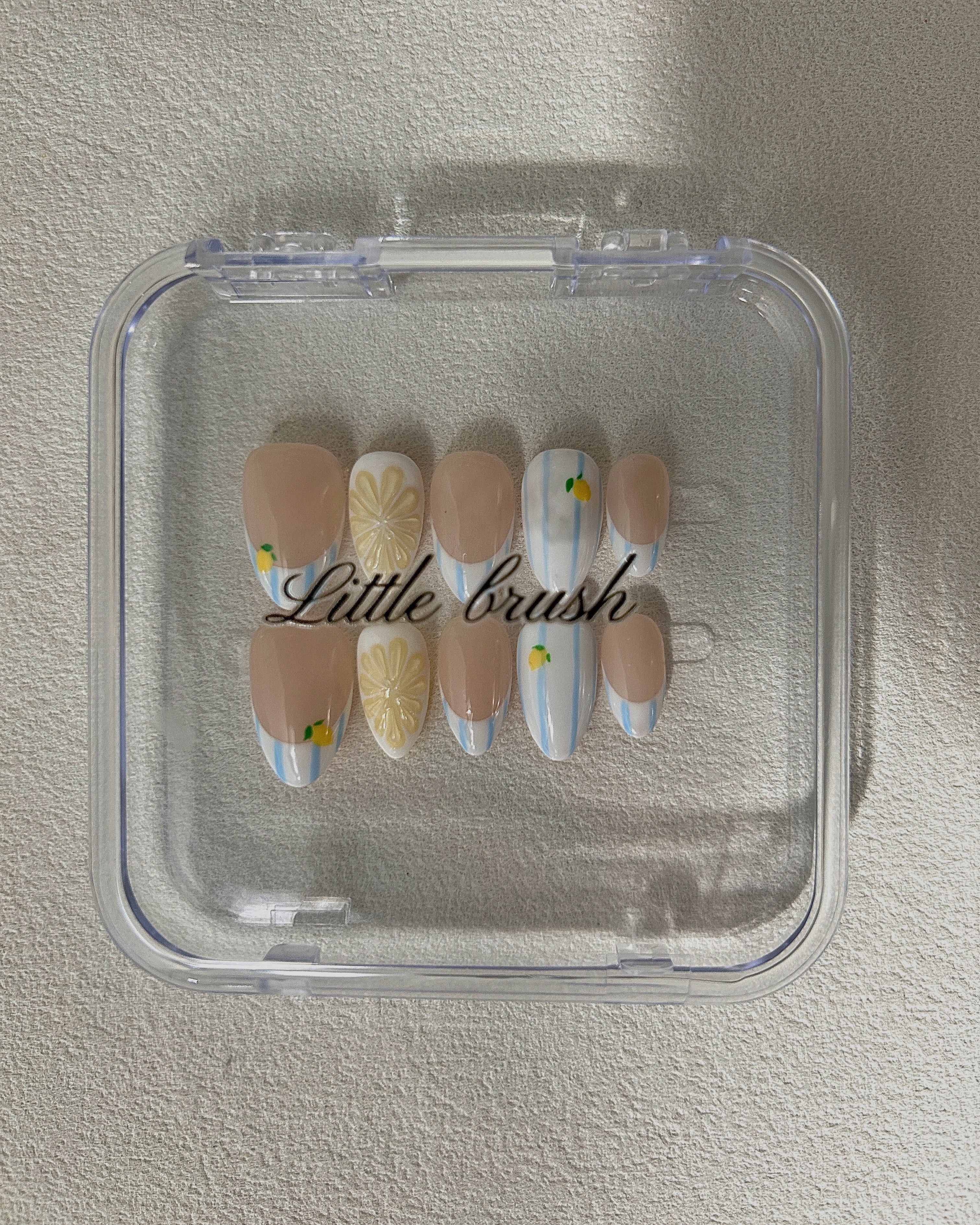 Squeeze the Day-3D press-on Nais