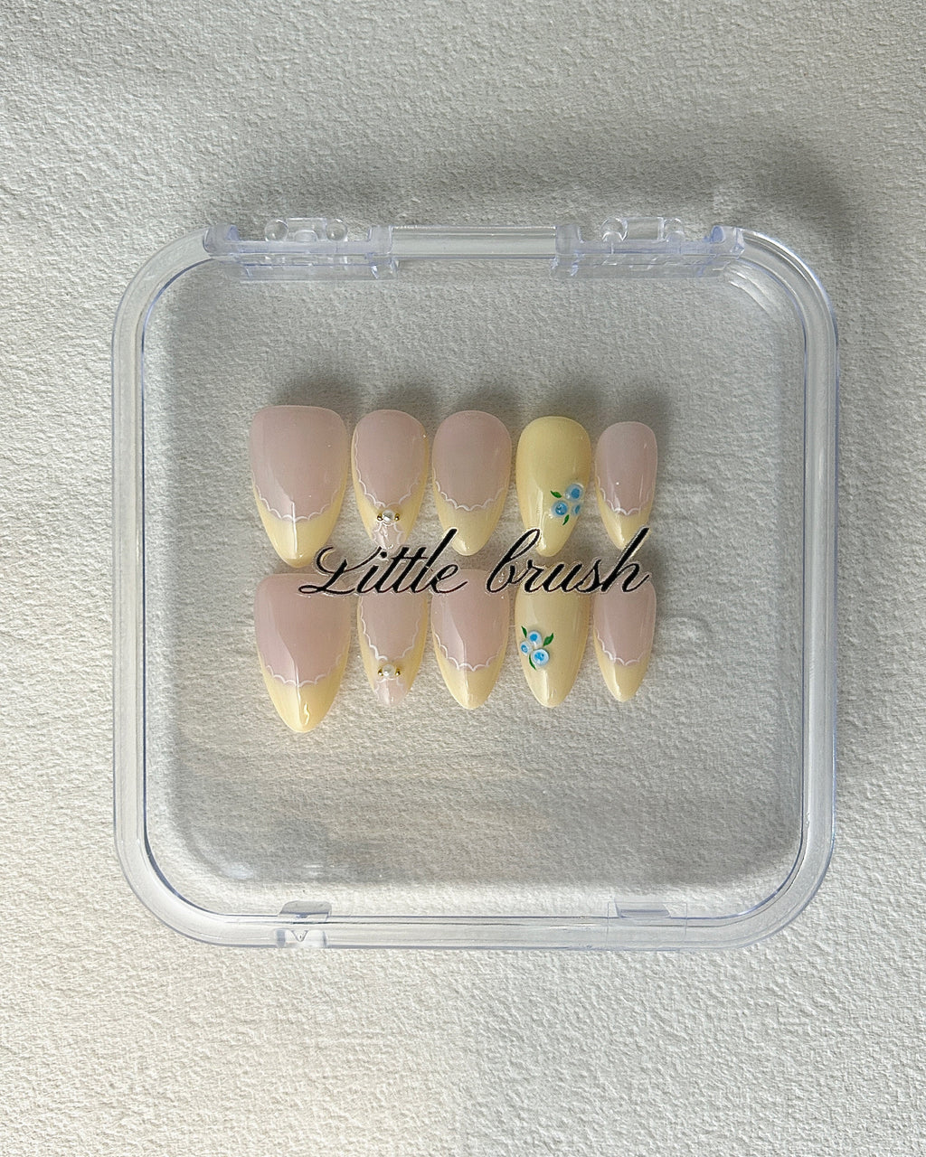 Blueberry Pie |3D press-on Nails