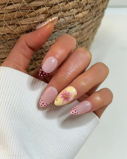 Garden Party Princess-3D press- on Nails
